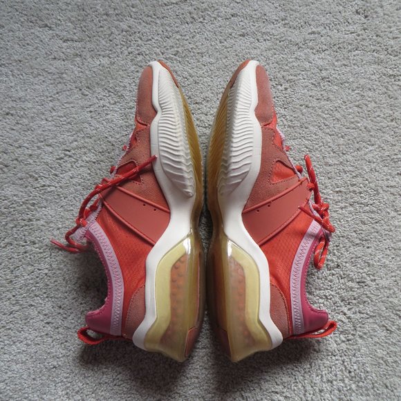 Coach women's citysole G5046 orange/coral red/white runner/sneakers/shoes size 7 - Picture 7 of 10